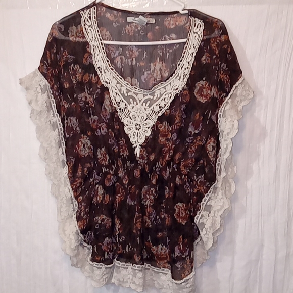 🎵American Rag Boho Top🎶 - Picture 1 of 4